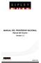 MANUAL DEL PROVEEDOR NACIONAL