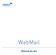 WebMail. Manual de uso