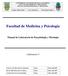 Facultad de Medicina y Psicología