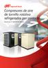 Compresores de aire de tornillo rotativo refrigerados por contacto. Serie R de 37-160 kw (50-200 cv)