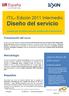 ITIL Edición 2011 Intermedio: Diseño del servicio
