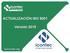 ACTUALIZACIÓN ISO 9001. Versión 2015 12P01-V2