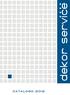 C A T A L O G O 2 0 1 2. dekor service