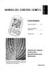 MANUAL DEL CONTROL REMOTO