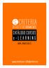 CATÁLOGO CURSOS. e-learning 100% BONIFICABLES. www.criteria.es info@criteria.es