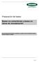 Bases no cementicias y bases en obras de remodelación.