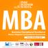 MBA. Business Operational Excellence Master (Magister) en Excelencia Operacional. Inicio: 29 Marzo 2016. www.pmm-bs.com