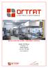 DETECCIÓN DE GASES - GRANDES COCINAS. SEDE CENTRAL C/Sofora, 15 28020 Madrid +34 915 791 606 www.ortrat.es