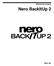 Manual del usuario. Nero BackItUp 2. Nero AG