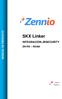 SKX Linker MANUAL DE PRODUCTO INTEGRACIÓN JRSECURITY ZN1RX RS485. Edición 1 Versión 0.1