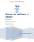 Manual de NetBeans y XAMPP