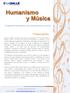 Humanismo y Música. Presentación. Propuesta formativa y de transformación social