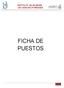 INSTITUTO JALISCIENSE DE CIENCIAS FORENSES FICHA DE PUESTOS