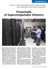Presentado el Supercomputador Altamira