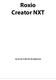 Roxio Creator NXT Guía de puesta en marcha