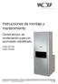 Instrucciones de montaje y mantenimiento