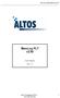 Operación Rápida MemLog PLT. MemLog PLT v2.50. Inicio Rápido. Rev. 1.2. Altos Technologies 2013 www.altos-tech.com