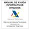 MANUAL DE AYUDA INFORMATIVAS WINDOWS