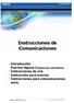 Instrucciones de Comunicaciones