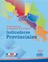 X Censo Nacional de Población y VI de Vivienda. Indicadores. Provinciales