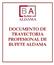 DOCUMENTO DE TRAYECTORIA PROFESIONAL DE BUFETE ALDAMA