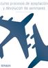 curso procesos de aceptación y devolución de aeronaves Del 28 de febrero al 2 de marzo de 2012
