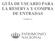 GUÍA DE USUARIO PARA LA RESERVA Y COMPRA DE ENTRADAS. Versión 1.3