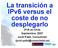 La transición a IPv6 versus el coste de no desplegarlo IPv6 en Chile Septiembre, 2007 Jordi Palet, Consulintel (jordi.palet@consulintel.