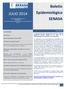 Boletín JULIO 2014. Epidemiológico SENASA. Nota del mes CONTENIDO. Nota del mes. Diarrea Epidémica Porcina PED. Análisis de la situación actual
