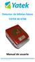 Detector de billetes falsos YATEK SE-0706 Manual de usuario