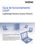 Guía de funcionamiento LDAP