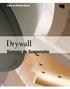 Crea tu Diseño Único. Drywall Sistema de Suspensión