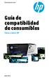 Guía de compatibilidad de consumibles
