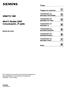 SIMATIC HMI. WinCC flexible 2008 Comunicación, 2ª parte. Prólogo. Trabajar con conexiones 1. Comunicación con autómatas Allen-Bradley