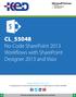 CL_55048 No-Code SharePoint 2013 Workflows with SharePoint Designer 2013 and Visio