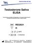 Testosterone Saliva ELISA