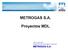 METROGAS S.A. Proyectos MDL