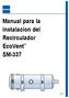 Manual para la instalacion del Recirculador EcoVentTM SM-337