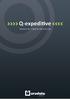 QUE ES Q- EXP DITIVE QUE ES Q- EXPEDITIVE