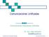 Comunicaciones Unificadas