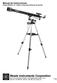 Manual de Instrucciones Polaris 60EQ-D: 2.4 (60mm) Telescopio Refractor Ecuatorial