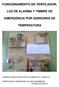 FUNCIONAMIENTO DE VENTILADOR, LUZ DE ALARMA Y TIMBRE DE EMERGENCIA POR SENSORES DE TEMPERATURA