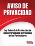 AVISO DE PRIVACIDAD. Ley Federal de Protección de Datos Personales en Posesión de los Particulares LOS EXPERTOS EN SOLDADURA
