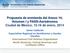 Propuesta de enmienda del Anexo 14, Volumen I y PANS-Aeródromos Ciudad de México, 15-16 de enero, 2014. 27 January 2014 Page 1