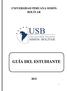 UNIVERSIDAD PERUANA SIMÓN BOLÍVAR GUÍA DEL ESTUDIANTE