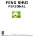FENG SHUI PERSONAL www.habitatcosmos.es info@habitatcosmos.es