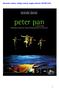 Emoción, humor, intriga, luchas, magia, ternura: PETER PAN.