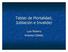 Tablas de Mortalidad, Jubilación e Invalidez. Luis Rosero Andrea Collado