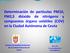 Determinación de partículas PM10, PM2,5 dióxido de nitrógeno y compuestos órgano volátiles (COV) en la Ciudad Autónoma de Ceuta