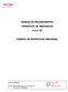MANUAL DE PROCEDIMIENTOS OPERATIVOS DE PREVENCIÓN P.O.P./07 EQUIPOS DE PROTECCIÓN INDIVIDUAL